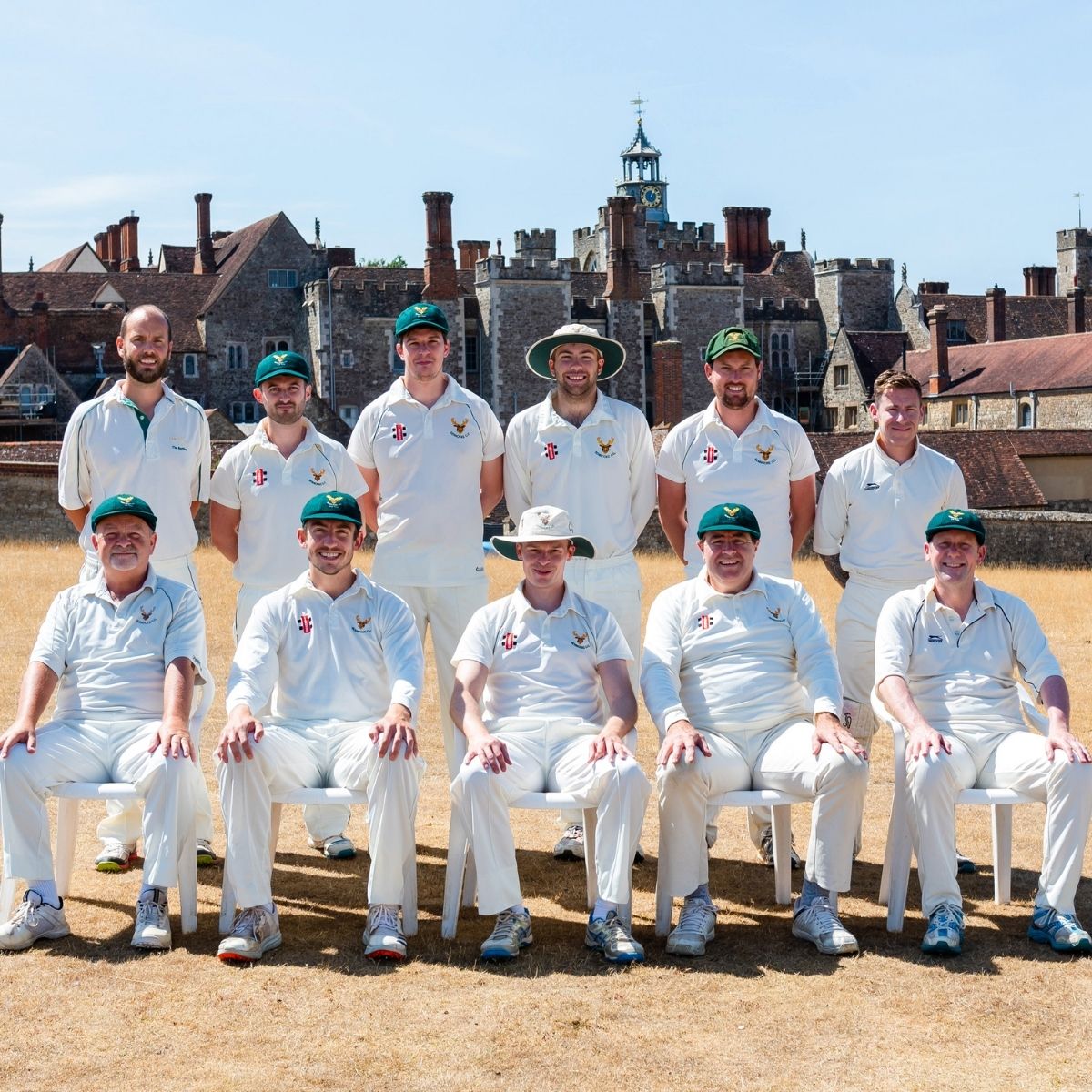 Sennocke Cricket Club players